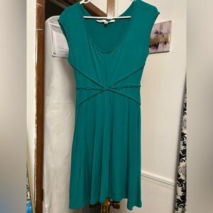 Max Studio Teal Midi Dress